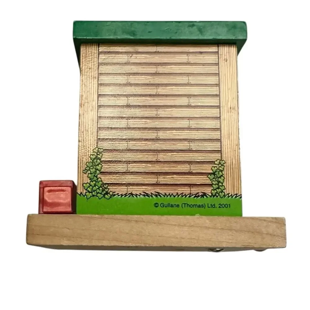 Vintage 2001 Thomas & Friends Conductor Shed Engine Wooden Tracks Set 24 Pc